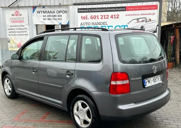 Volkswagen Touran cena 15999 przebieg: 246891, rok produkcji 2005 z Siedlce małe 92